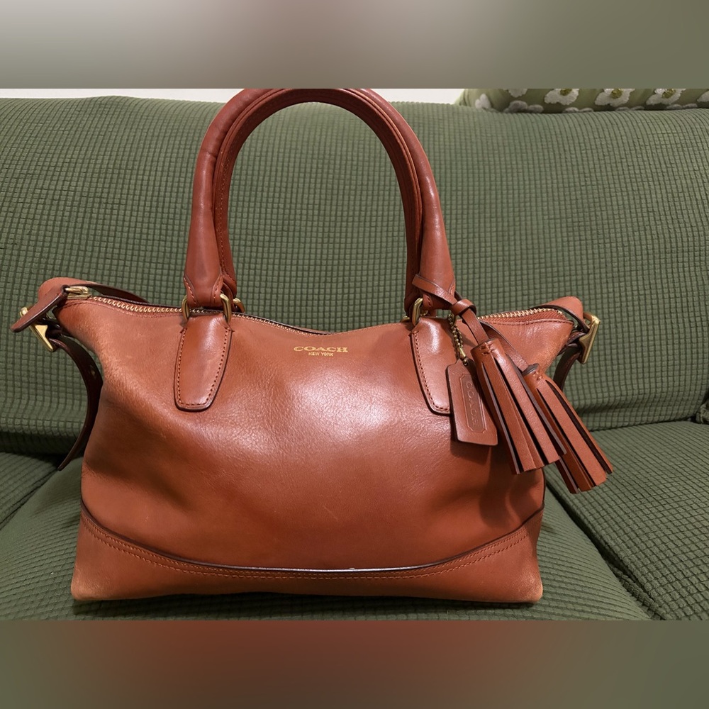 Coach Legacy Molly Leather Satchel